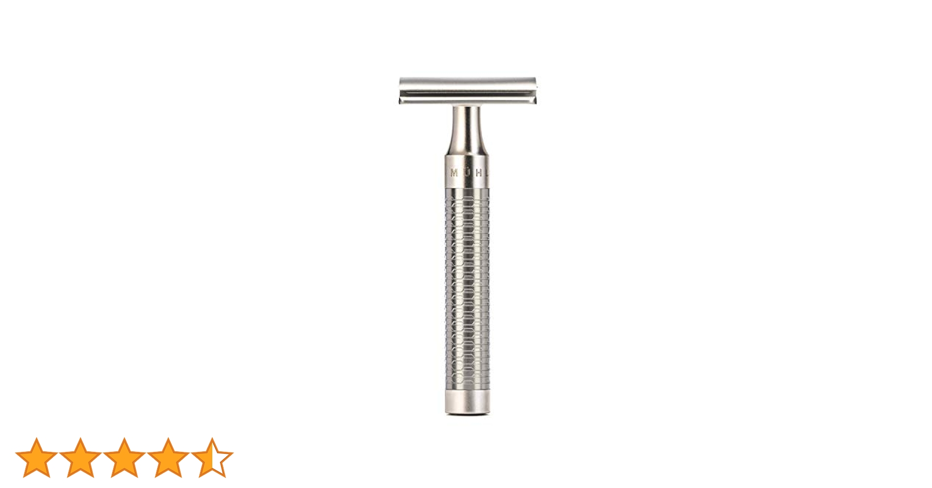【中古、最終値下げ】MUHLE ミューレ ROCCA R94 Mühle R94 Rocca Stainless Steel Closed Comb DE Safety Razor